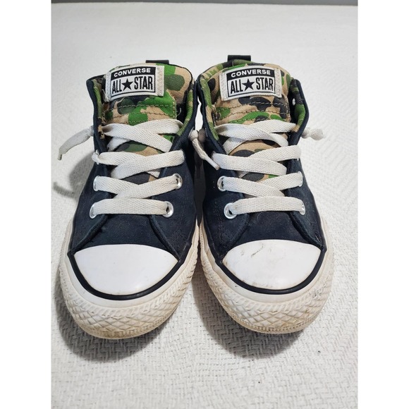 black converse junior size 4